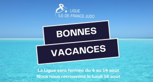 FERMETURE ESTIVALE DU 4 AU 14 AOUT